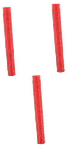 HANABASS 3st Zubehör Für Fechtsäbel Zaungriffgriff Schwertgriff Fechten Zubehör Wettkampfgriff Trainingsfechtengriff Trainingsgriff Training Hände Griff Griff Handgriff Gummi Rot