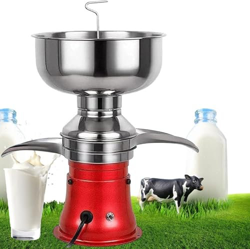 Separador Centrífugo Eléctrico De Nata, Separador De Nata Para Cocina, Separador De Nata Y Mantequilla Para Batidos Para Convertir Leche Cruda O Entera En Nata Y Leche Desnatada