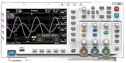 Osciloscopio digital, Mesa de osciloscopio Digital USB 1014D 2 en 1 generador de señal de entrada de doble canal 1GSa/s frecuencia de muestreo 100MHz * 2 ancho de banda analógico para la industria de