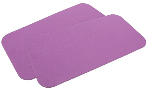 Gatuida 2 Stück wasserdichte Garten-Knieschoner aus TPE rutschfeste Dünne Knieschützer für Gartenarbeit Yoga Baden Leicht und Kompakt für Erwachsene