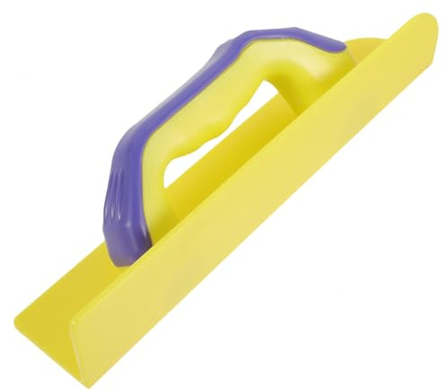 Llana de Esquina Interior de Plástico Amarillo para Yeso | Aplicación en Paredes y Ángulos, Mejora la Eficiencia de Trabajo, Herramienta de Masilla