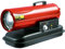 Perel Calefactor de aire forzado diesel portátil, calefactor de queroseno para interiores y exteriores, obras, talleres, garajes, calefactores industriales, bajo consumo de combustible, seguridad
