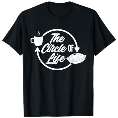 Handpan Musikinstrument Kaffee The Circle Of Life Funny T-Shirt