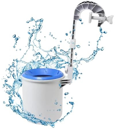 Gomice Écumeur de Surface pour Piscine Hors Terre - Skimmer Automatique pour Piscine Murale | Nettoyant portatif d'entretien de Piscine de débris d'écrémage pour l'entretien Quotidien d'étang de