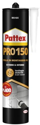 Pattex PRO 150 Colla di Montaggio Poliuretanica, 495 g