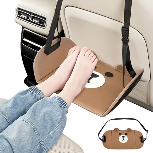Fußstütze Kinder, Verstellbare Fußstütze Flugzeug, Reisezubehör für Flugzeuge/Auto, Nützliche Flugzeug Gadgets Machen Fernreisen Einfach und Bequem