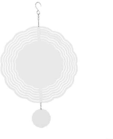 Escultura de viento de aluminio 3D única para proyectos de bricolaje, perfecta para exhibición en interiores o exteriores