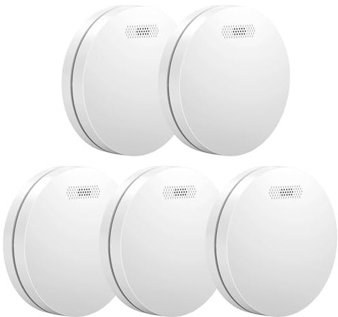 Aroha Safety Pro Mini Brandvarnare med 10 års Batteri - Rökdetektor, Brandlarm