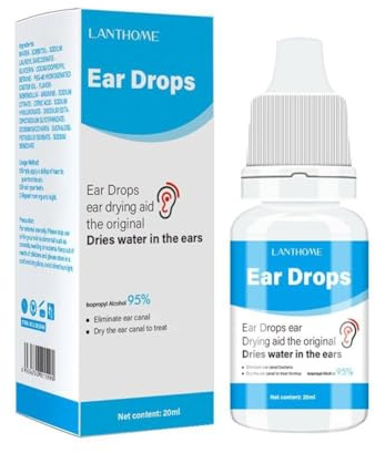 20 ml otitis media botemedel öron droppe öronsmärta klåda akut otit bakteriell infektion borttagare örondroppar behandling renare vax