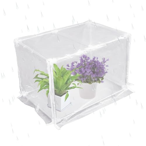Riduzione dello sforzo del giardino - Serra portatile per interni - 60 x 30 x 30 cm Tenda per piante trasparenti Piccola serra, ottimizzazione dello spazio urbano | per piante invernali Giardino Patio