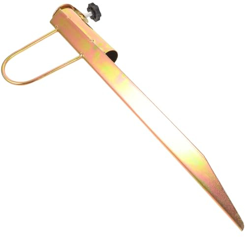 SEWACC Ancora per Ombrellone da Spiaggia Angolo Retto, Trivella per Sabbia ed Impugnatura Ergonomica, Base Portaombrelli da Esterno Resistente al Vento per Giardino e Patio