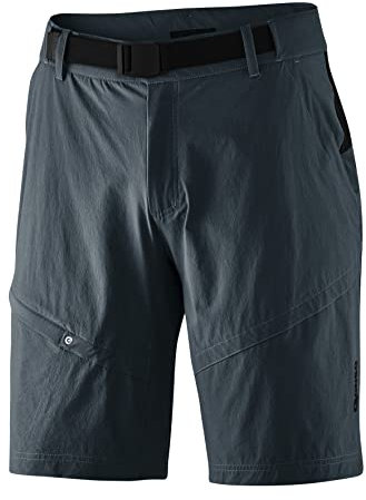 Gonso Arico, Kurze Herren Fahrradhose, 2in1 Bikeshorts mit Stretcheinsatz über dem Gesäß, Einknöpfbare Radunterhose mit Relax Gel Comfort Sitzpolster, Weite Passform, PFC-Frei