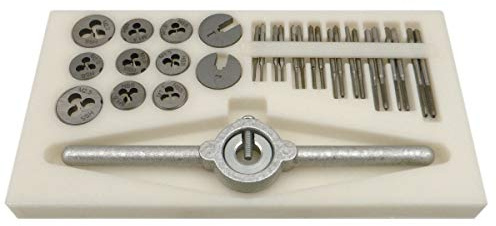 BULLONGÈ HSS-Gewindeschneidsatz M1-M2,5 MINI-BASIC-Z für Uhrmacher, Juweliere, Hobbyisten etc