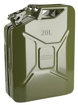 PRESSOL | Metall-Kraftstoffkanister | Volumen 20 l | VE 5 Stk | olivgrün