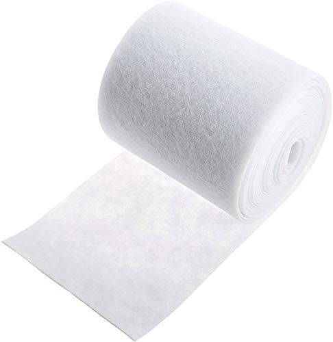 NORTHWEST ENTERPRISES Vent Filters Media Roll, 25ft x 12in x 1/8in Cut to Fit Vent Filters for Home and Business. Electrostatic Air Filter Media Roll for HVAC, AC & Heating, RV's, Mobile Homes & More. | Cuts to any register size for homes, RVs and mobile homes, electrostatic media works in HVAC, AC and heating vents