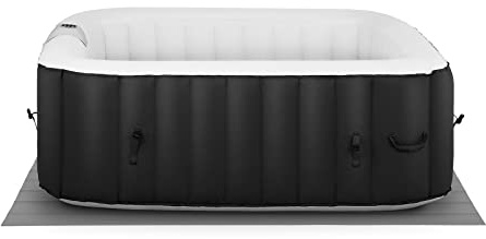 Uniprodo Vasca Idromassaggio Gonfiabile Piscina Idromassaggio Uni_Pools_15 (600 L, 4 Persone, 100 Bocchette, 1.800 Watt)