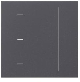 GIRA S3000 Touchaufsatz System 55 Anthrazit 536528
