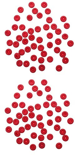 Baluue 100stücke Dichtkappen Wiederverwendbare Caulk Saver Versiegelung Und Frischhaltung Von Dichtstoffen Und Klebern Hochwertige Schutzkappen Für Caulkende Rohre Und Tuben