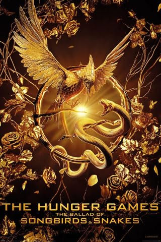 empireposter The Hunger Games - Ballad of Songbirds & Snakes - Film Poster - 61x91,5 cm + 2 St Posterleisten Alu 63 cm