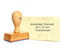 Dekolando Holzstempel Stempel personalisiert 1zeilig bis 6zeilig - Firmenstempel mit Wunschtext personalisieren - Namensstempel Adressstempel (3 Zeilen | 49 x 19 mm)