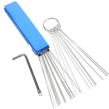 MOLUCKFU 1satz Motorcycle Cleaning Kit Teiliges Set Mit Reinigungsnadeln Langreinigungstools Förmigem Werkzeug Für Effektive Wartung Von Vergasern Und Präzise Reinigung