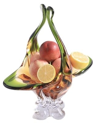 Plat à fruits Grande assiette de fruits en verre, vaisselle en cristal de verre, assiette à dessert décorative, assiette à bonbons de mariage, bol décoratif for salade, fruits, légumes, gâteau, bonbon