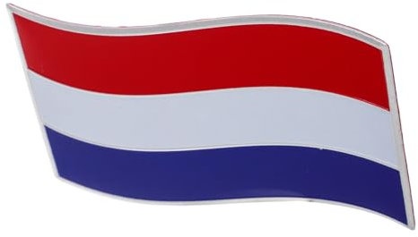 GARVALON Autoaufkleber Flagge Metallaufkleber Auto Lkw Flaggenaufkleber Fahrzeugaußenseite Autoabzeichenaufkleber Männer Frauen Witterungsbeständig Selbstklebend