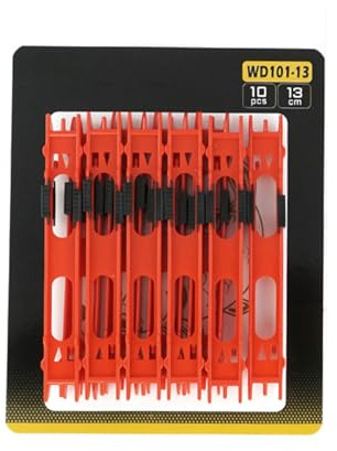 UncleS 10 x Angelschnur-Rigs-Aufwickler, Angelschnur, Wickelbrett, Schnurhalter, Angelzubehör, Schnurwickelplatte