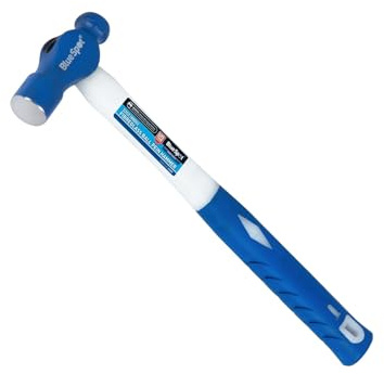 Blue Spot Tools 26208 Fibra de vidrio martillo de bola, azul, 32 oz