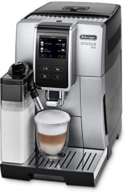 DeLonghi ECAM 370.70.SB - Macchina da caffè Dinamica Plus, 700 ml, colore: argento/nero