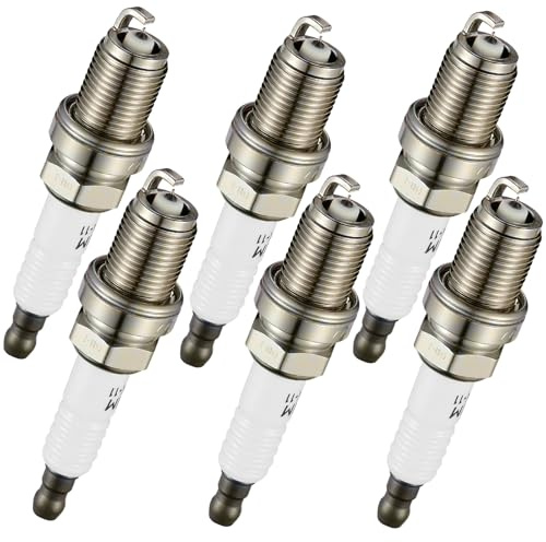 BDFHYK 4503 Iridium Spark Plugs 6 Pack For Honda Accord 3.0L V6 1999-2002