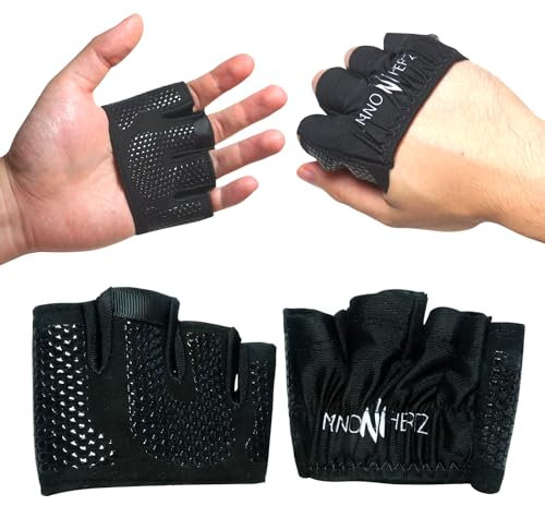 Fitness Handschuhe Trainingshandschuhe Krafttraining Klimmzüge Rudern Fitnessstudio Übungen Radfahren Radsport Sporthandschuhe Gewichtheber Gym Lifting Grips Crossfit Bodybuilding Damen Herren