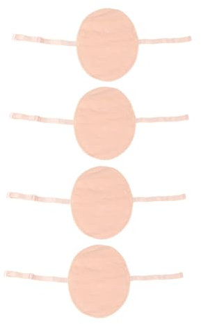 minkissy 2pares Almohadilla Prueba De Sudor De Algodón Para Axilas Almohadillas Absorbentes De Verano