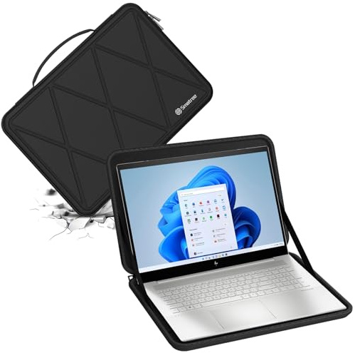 Smatree Hard Eva Schutzhülle Tasche Kompatibel für 17,3 Zoll HP Envy Laptop 17t/17, HP 470 G9 Notebook PC, für Laptop 17/17t-cn300/17z-cp200, für Omen Laptop17 Laptoptasche (X8320) | Kompatibel mit 43,9 cm (17,3 Zoll) Envy 17t/17, OMEN 17, HP 470 G9/G10, HP Laptop 17/17t/17z, stoßfeste Schutzhülle (X8320)