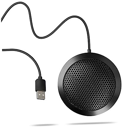 DIYEAH Microfono Usb Da Tavolo Capacitivo Microfono Gradi Pickup Dinamico Per Giochi e Discorsi