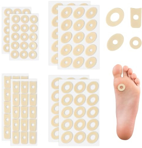 Corn Cushions for Feet and Toes, Self Adhesive Foam Pads, 120 Pcs
