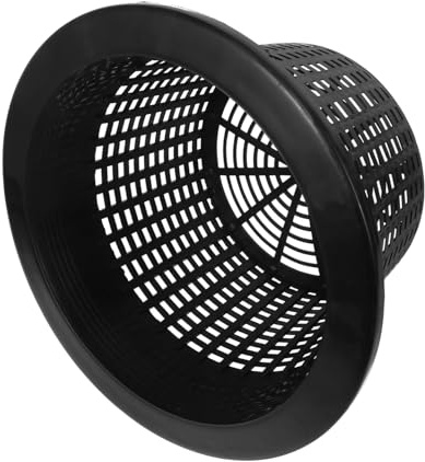 HIAKDOFT Maceta De Malla para Hidroponía con Fondo Transpirable y Borde Grande Maceta Plástica Resistente para Cultivo De Orquídeas y Plantas Cesta De Plantación para Huerta y Jardín