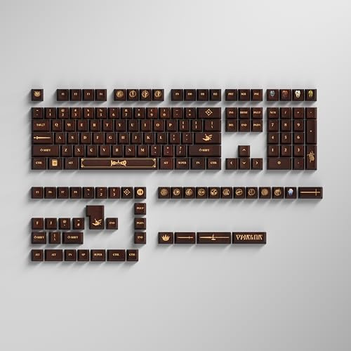 Hyte Metaphor: ReFantazio Official Keycap Set - 152 Licensed Keyboard Keycaps - PBT Plastic Keycap - Cherry Profile MX-Compatible - UK/ISO, ANSI