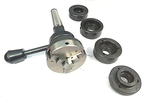 Support de filière de tour à queue 2 m - Tige de taraudage - Alésage de perçage + mandrin de 50 mm auto-centrage