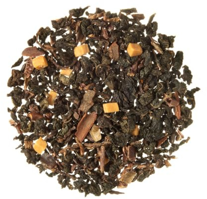 TEA SHOP - Té Oolong (azul) Créme Brûlée 1000g - 500 Tazas - Formato a Granel - En Hojas - Cremoso y Dulce - Detox y Digestivo