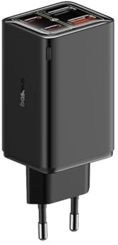 Baseus GAN6 Pro Fast Charger, 2xUSB-C 2xUSB, 65W (černá)