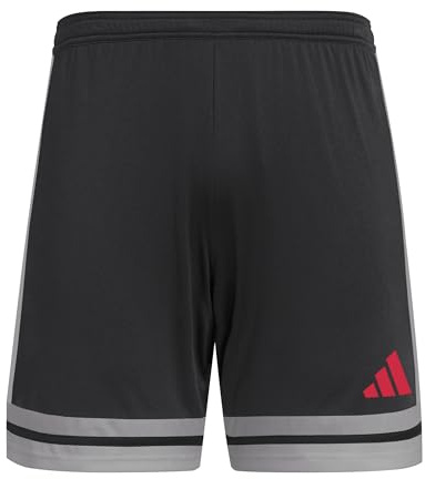 Adidas Herren SQUADRA25 Short, Black/Team Grey Four/Pure Ruby, S