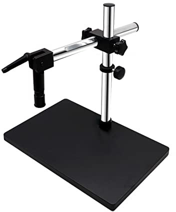 Mikroskop Universelle digitale USB-Mikroskop-Ständerhalterung 360 Grad drehbarer 25-mm-Mikroskophalter aus Metall, passend for Industrie-Stereomikroskope