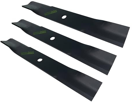 perfektGarten Lama per tosaerba 3 x 47 cm, compatibile con John Deere 2210 4010 4100 4110 F620 F725 F735 LX288 M115496