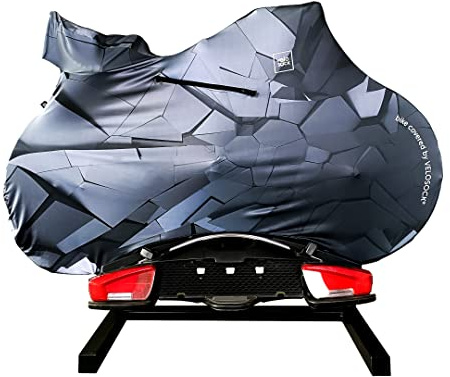 VELOSOCK Shard MTB/E-Bike Fahrradabdeckung – schmutzabweisend | Für Flat-Bar-Räder: MTB, Hybrid, E-MTB (Lenker bis 110 cm). Nicht für Fatbikes. Schmutzabweisend, waschbar.