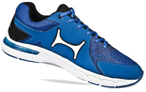 Henselite M105 Impact Lawn Bowling Shoes (Blue & Black, UK Footwear Size System, Adult, Men, Numeric, Medium, 7)