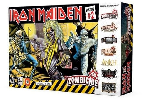 Zoombicide: Iron Maiden Pack 2 Portal (Cmon) Polska Gra Planszowa Polish Board Game Po Polsku
