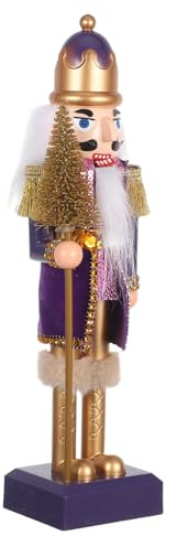DEARMAMY Cascanueces de Navidad Figura de Soldado Plástico Adorno de Árbol para Exhibición de Colección Muñeco Cascanueces para Escenario de Fiesta
