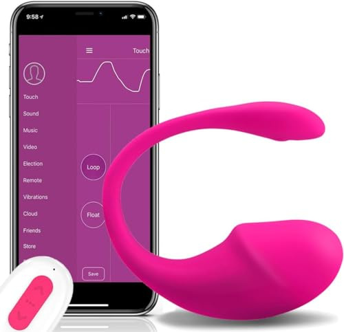 Vibromasseur Sex Toýs Couple Oeuf Vibrant Femme à Distance, Culotte Vibrante Sextoy Sex Toýs Femme Stimulateur Clitoridien Vibrator Point g Gode Vibro-masseur, Vibromasseurs Feminin à Distance