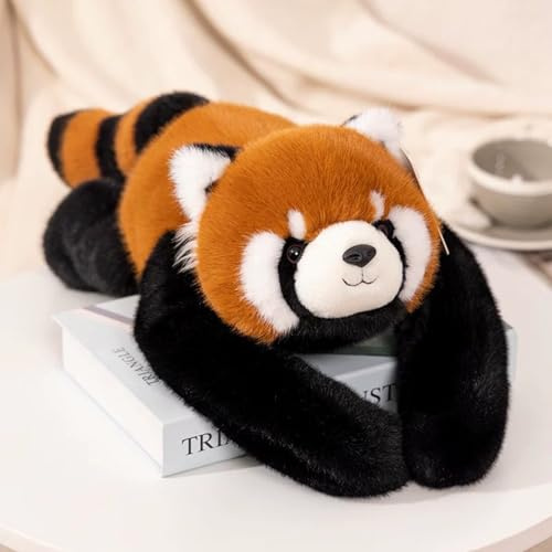 Xiyocadt Niedliches Gewichtetes Kuscheltier,Weighted Faulheit Plush,Waschbär Plüschtier,Weich Kuscheltier Kissen, Geschenke Für Kinder Mädchen Junge (Waschbär,45cm)